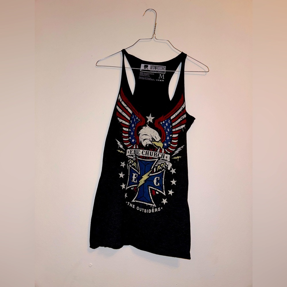Eric Church Outsiders album tank top size M